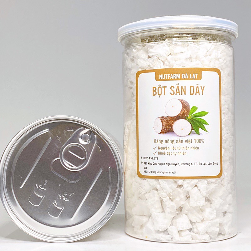 [FREESHIP] 500GR BỘT SẮN DÂY NGUYÊN CHẤT LOẠI ĐẶC BIỆT KHÔNG PHA TRỘN BỘT MÌ | NUTFARM ĐÀ LẠT | BigBuy360 - bigbuy360.vn