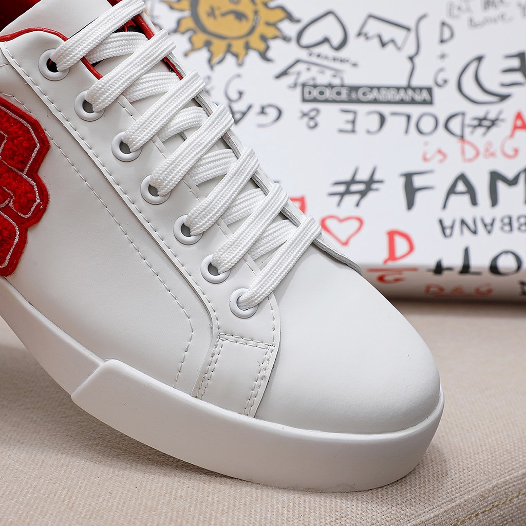 Giày Sneakers nam trẻ trung da thật Dolce & Gabbana D&G