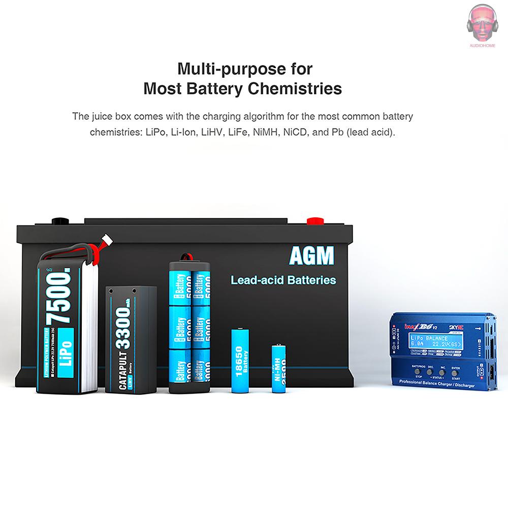 DJI Bộ sạc cân bằng SKYRC iMAX B6 V2 60W 6A DC/DC cho pin NiMH/NiC/LiPo/LiPo/LiH/NiFI