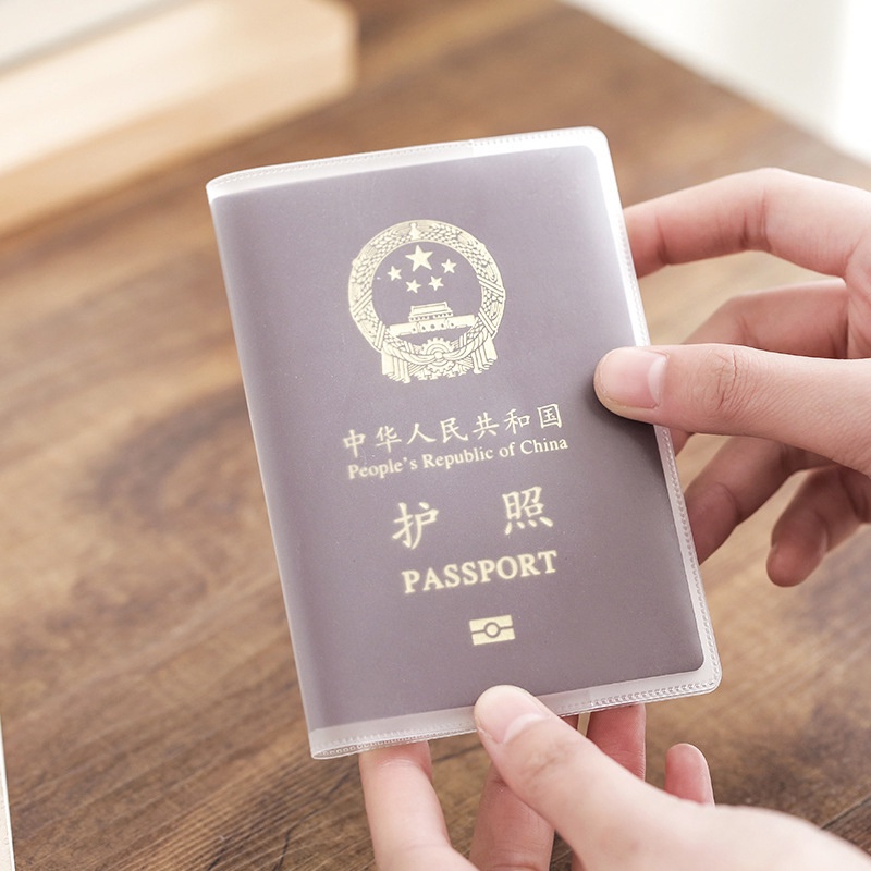 1 Túi Bọc Hộ Chiếu Trong Suốt Chống Thấm Nước