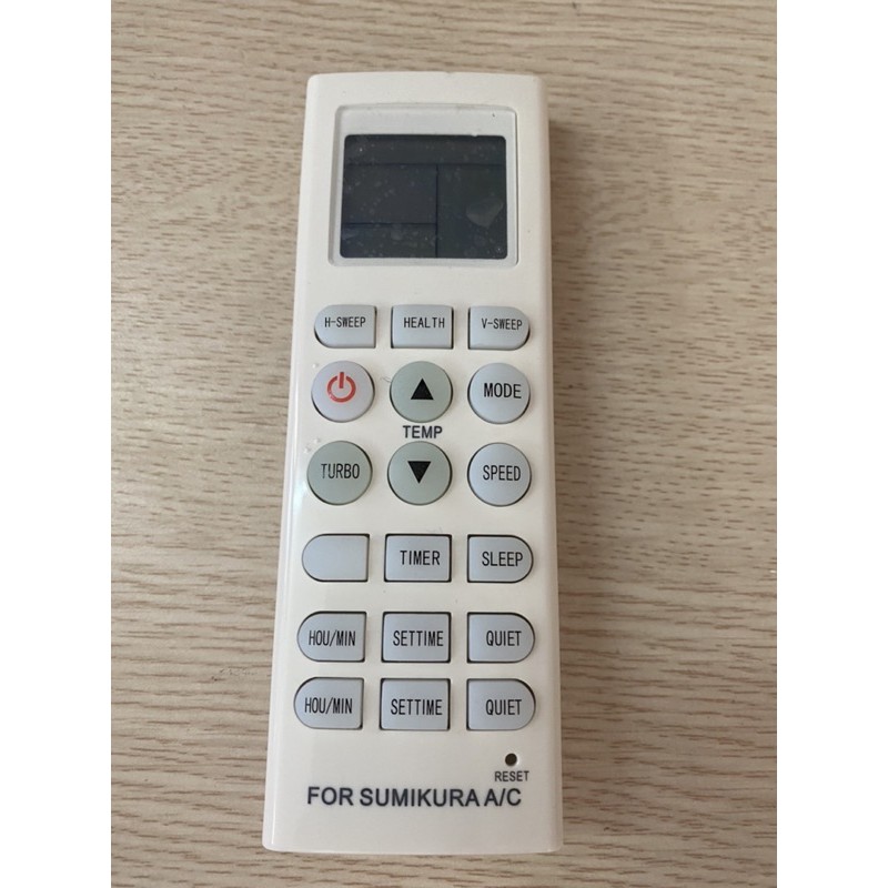 Điều khiển điều hòa Sumikura dài-Remote máy lạnh Sumikura