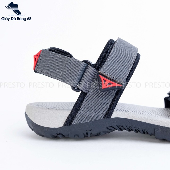 Giày sandal nam nữ chính hãng Việt Thủy quai ngang xám VT01