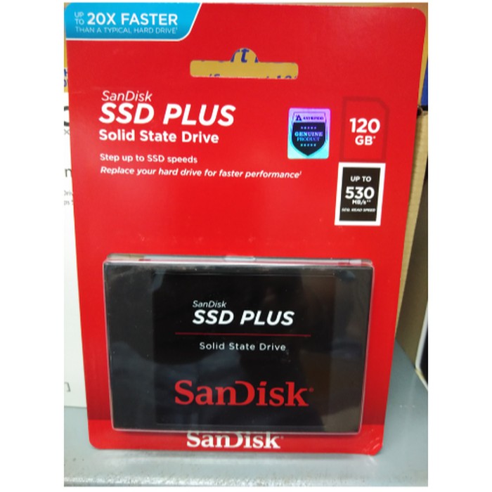 Ổ Cứng Sandisk Ssd Plus 120gb Sandisk 120gb