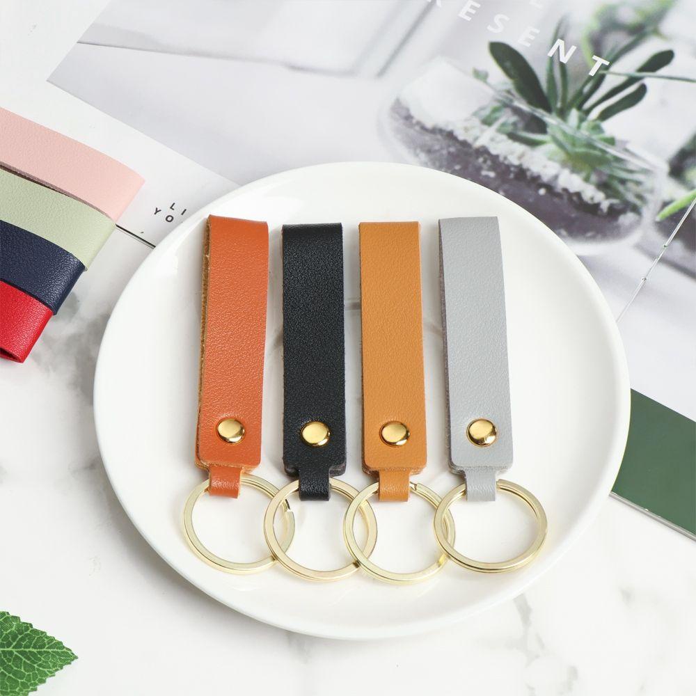 Móc Khóa Da PU Thời Trang Cho Chìa Khóa Xe Ô Tô