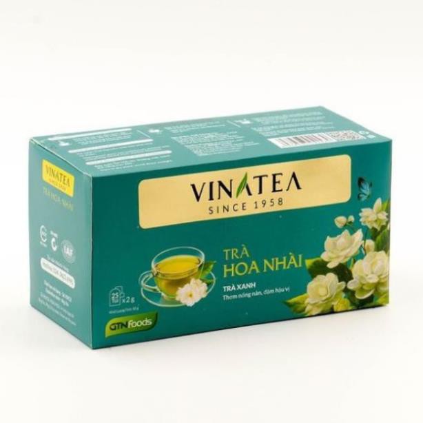 Trà Vinatea Hoa Nhài Túi Lọc 50 g ( 25 gói x 2g)