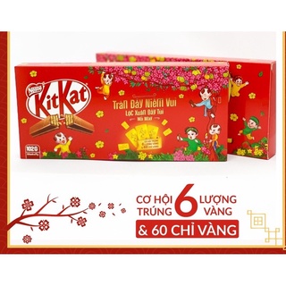 Hộp kitkat tết 6 thanh 2f - quà tết 2023 - bao bì có thể thay đổi tùy theo đợt nhập hàng