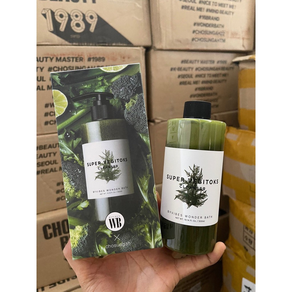 Sữa Rửa Mặt Thải Độc Rau Củ Làm Sạch Sâu Vegitoks Cleanser Mẫu Mới | BigBuy360 - bigbuy360.vn