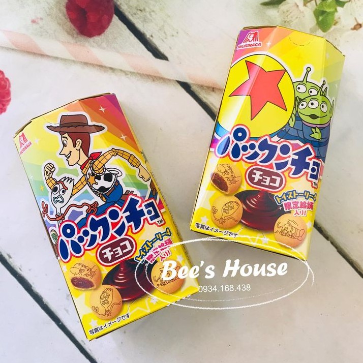 Bánh Quy Hình Nhân Choco Morinaga Toy Story