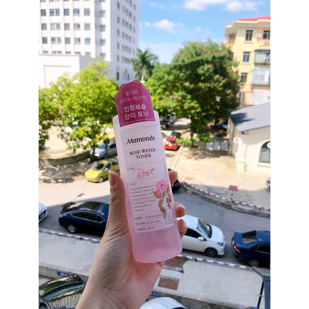 (Có Bán Sỉ) Nước Hoa Hồng Mamonde Toner 250ML