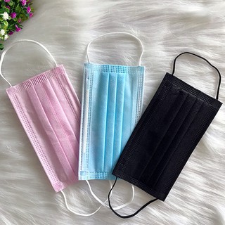 [CÓ SẴN]KHẨU TRANG Y TẾ MÀU ĐEN