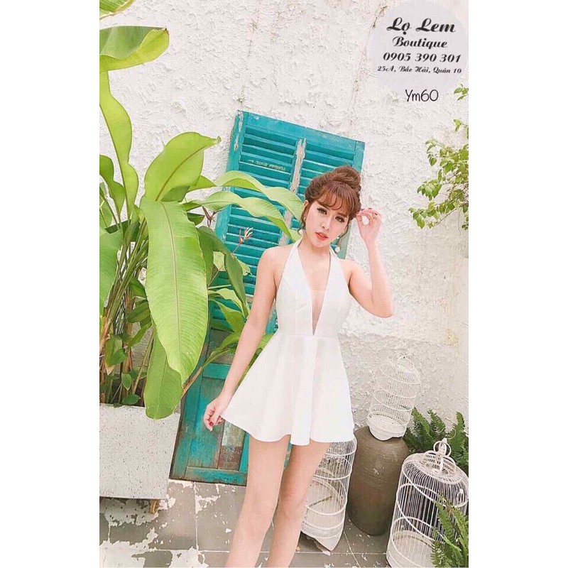 Set áo pelum phối lưới xoè