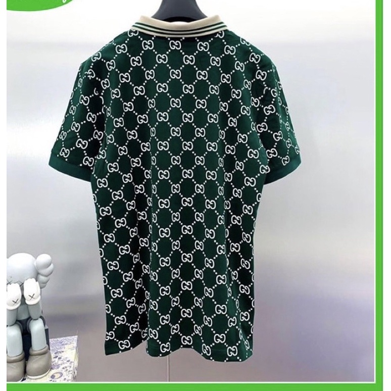 Áo Thun Polo THOM Hoạ Tiết G.C Hot Trend 2022 Dáng Rộng Unisex Nam Nữ - Áo Phông Ngắn Tay Sọc Cổ Bẻ Kiểu Dáng Năng Động