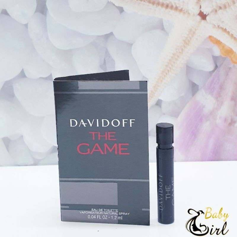 Mẫu Thử Nước Hoa Nam Davidoff The Game For Men 1.2ml