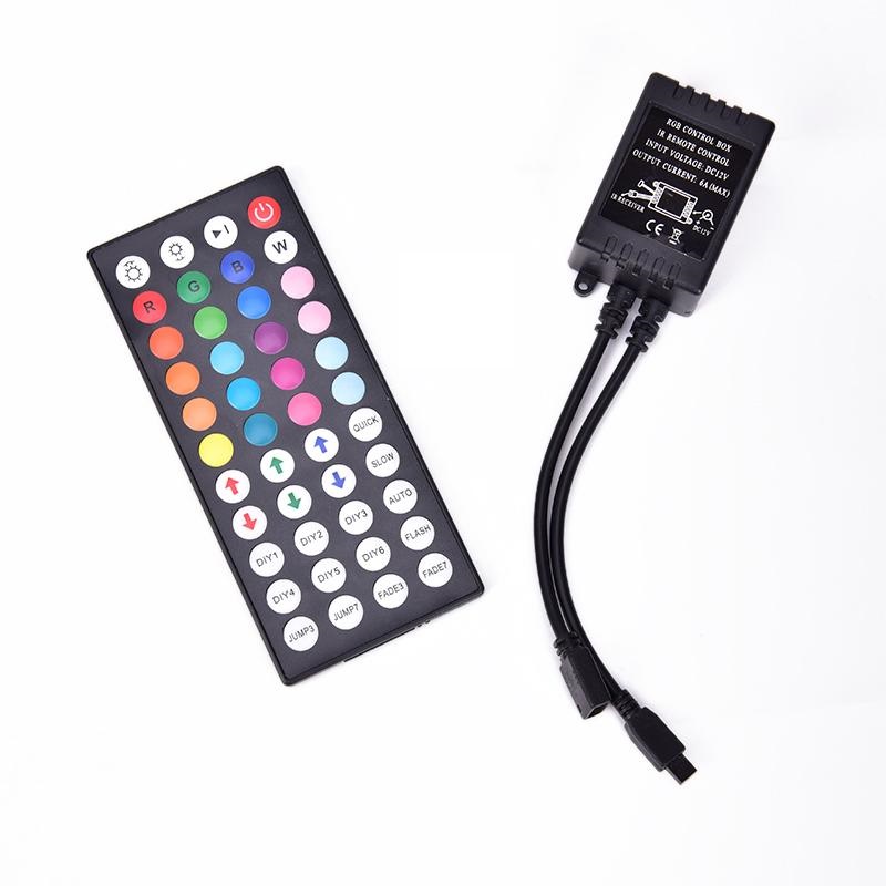 Bộ điều khiển led dây 5m RGB cảm ứng nhảy theo nhạc - Led music controller-C1