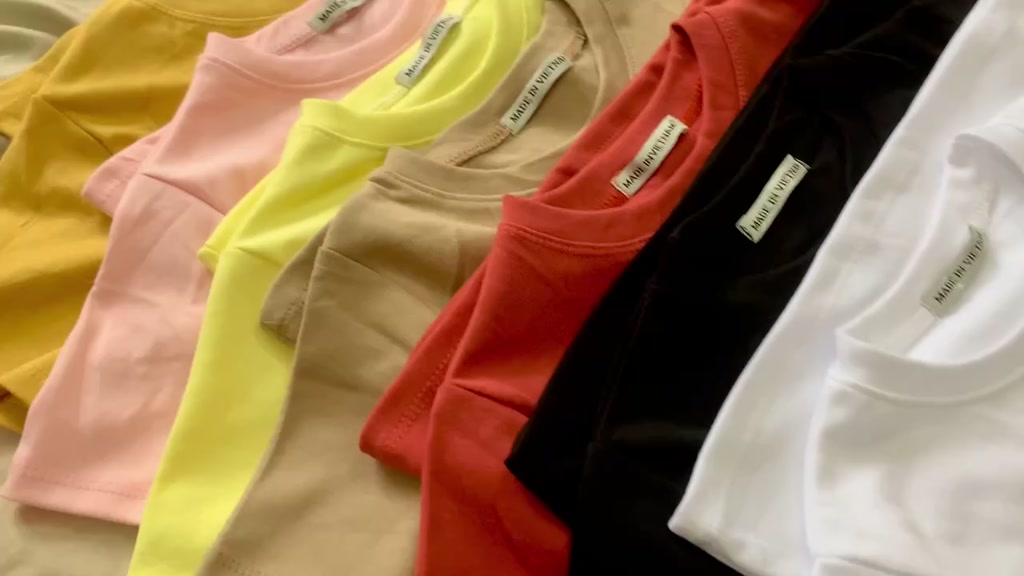 Áo Thun Nữ Tay Ngắn Kiểu Dáng Basic - AT01 | BigBuy360 - bigbuy360.vn