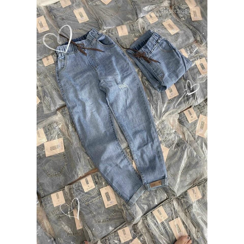 Quần jean bagy nữ 9 tấc GODO OUTFITS co dãn,lên form đẹp tôn dáng Jean01