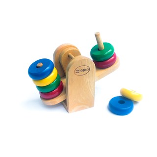 Đồ chơi gỗ Winwintoys 61072 - Cân bập bênh