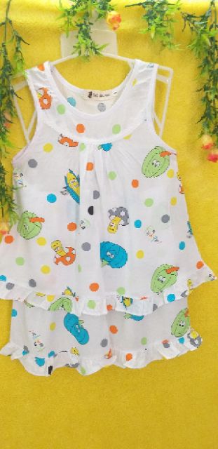 Bộ tone bé gái sise 1-2  cho bé từ 6kg đến10kg