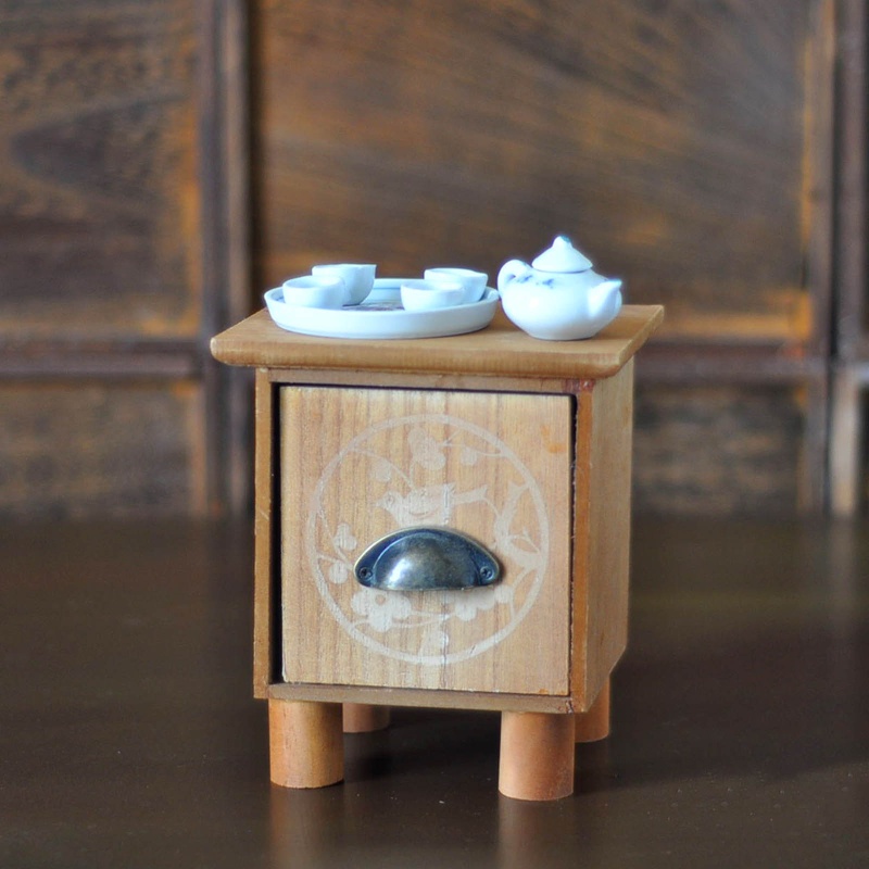 Tủ Trà Mini Linh Hoạt Dùng Làm Đạo Cụ Chụp Ảnh Cho Bé Sơ Sinh
