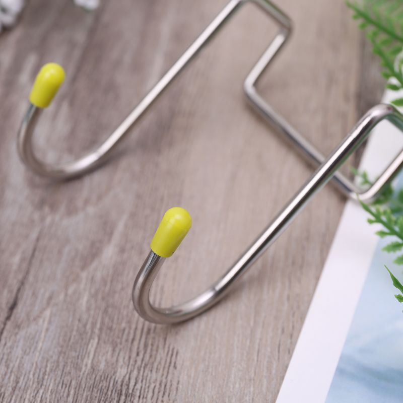 Set 4 Móc Treo Đồ Đa Năng Bằng Thép Không Gỉ Giá Đỡ