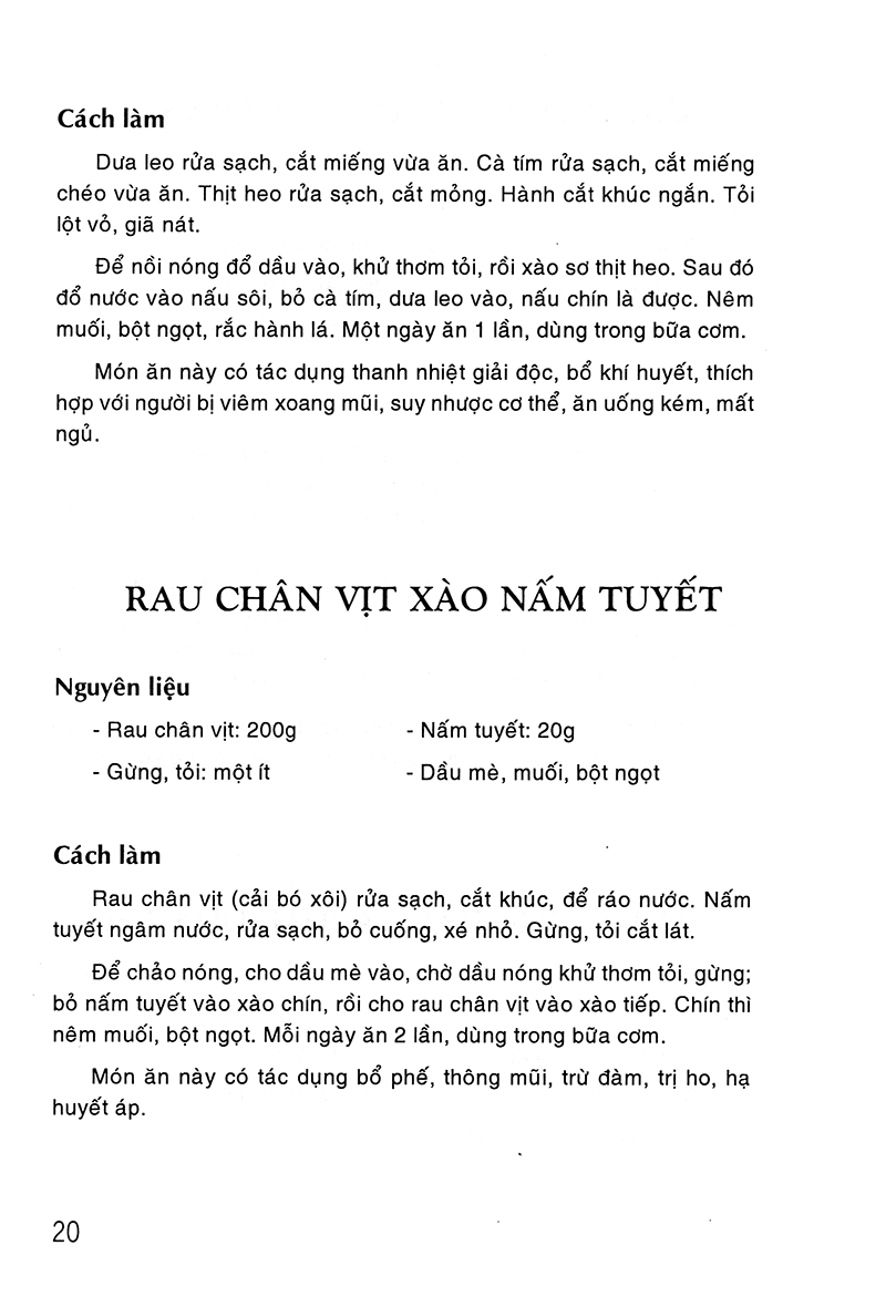 Sách - Các Món Ăn Có Ích Cho Người Bệnh Đường Hô Hấp (Tái Bản 2015)