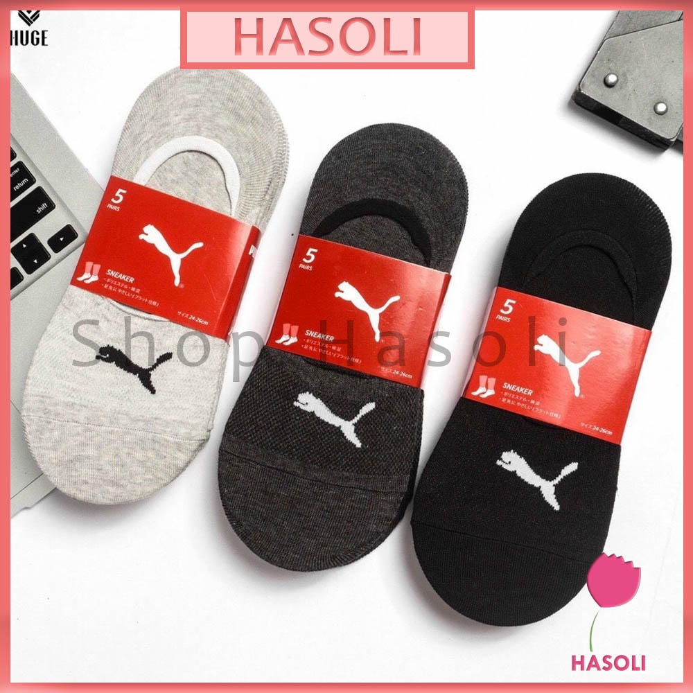 Set 10 Đôi Tất Vơ HàiThời Trang Nam Pumaa Cao Cấp Loại Đẹp Pk27