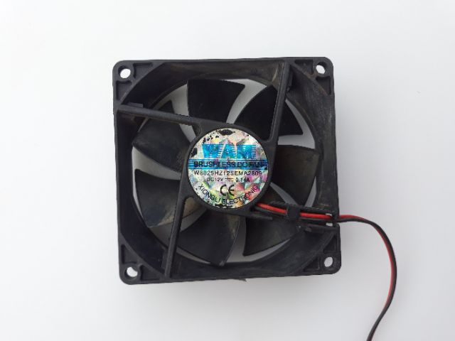 Quạt DC 12v cũ