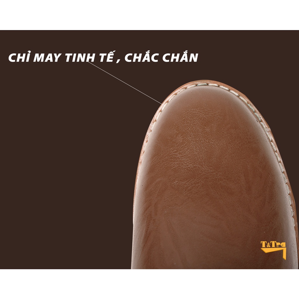 [ 5CM ] Giày Tăng Chiều Cao Nam T&amp;TRA T68NV