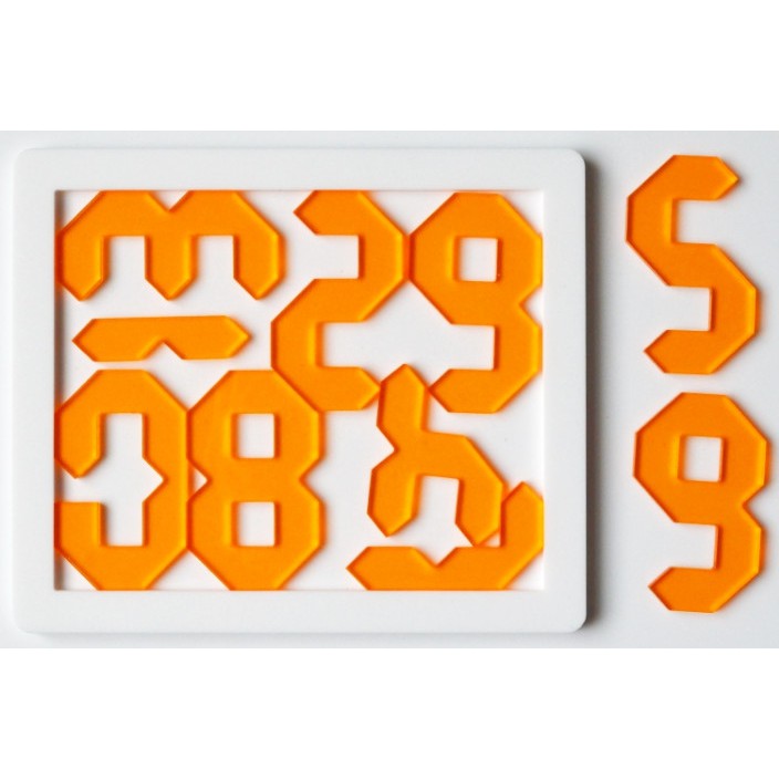 Đồ chơi trí tuệ_Thử thách trí não_The Number Puzzle-Packing &amp; Jigsaw &amp; Xếp Hình Puzzle_Hack não &amp; Xoắn não_IQ Toys