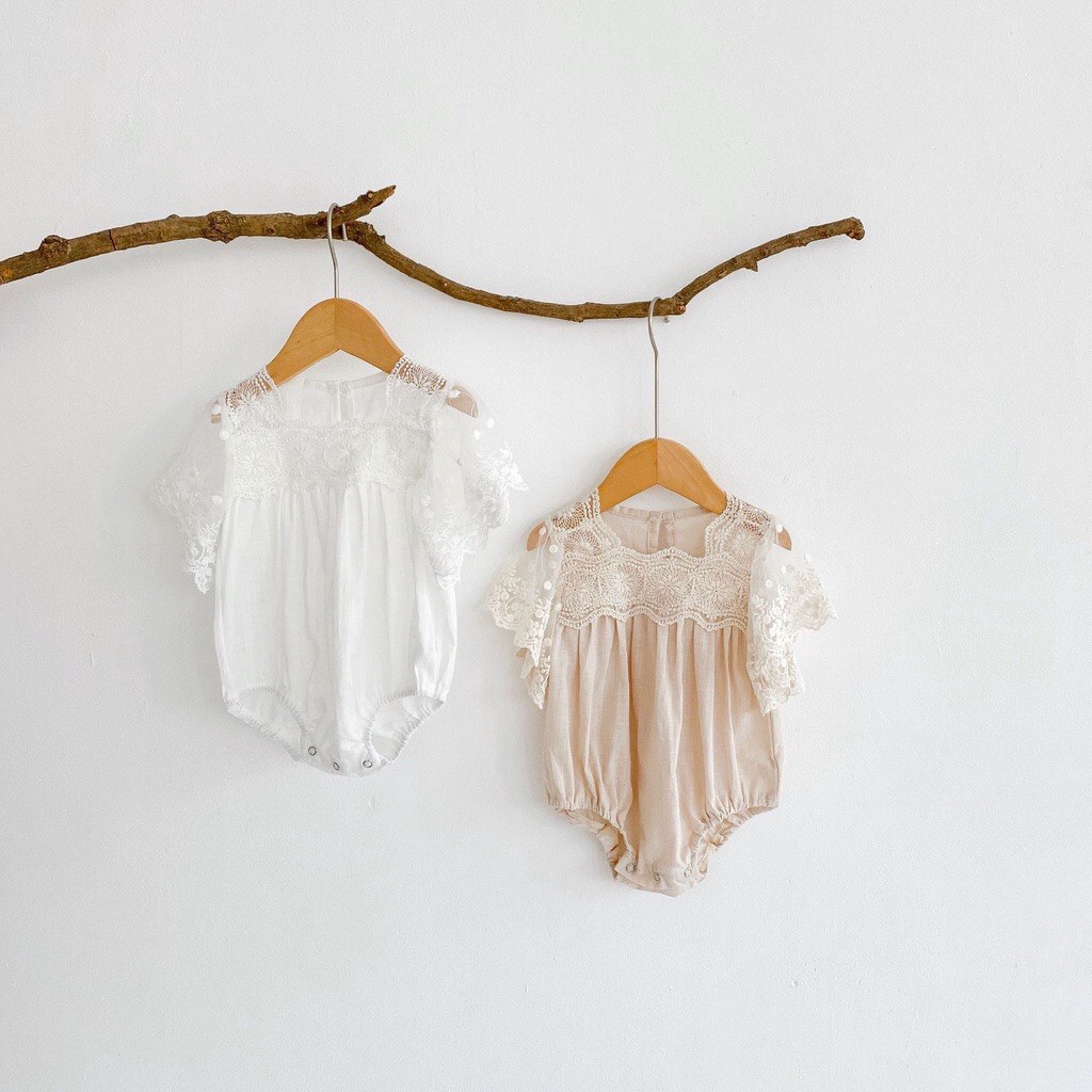 Áo liền quần bé sơ sinh, bodysuit bé sơ sinh, 3 tháng, 6 tháng, 1 tuổi, 2 tuổi 100% cotton mềm mại, thoáng mát.