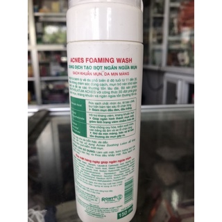 Sữa rửa mặt Acnes dang bot