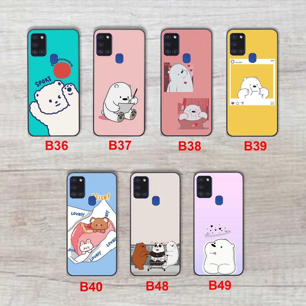 ỐP LƯNG SAMSUNG A21S GẤU WE ARE BEER CHẤT LƯỢNG CAO-CỰC HOT