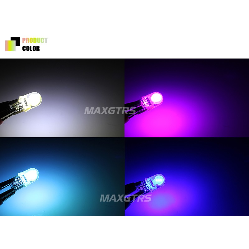 Bộ 2 Đèn LED MAXGTRS T10 194 168 W5W Gắn Trần Xe Ô Tô