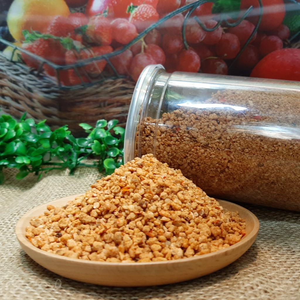 Muối tôm Chay nguyên hột loại 1 Gò Dầu Tây Ninh Hủ Pet 200gr