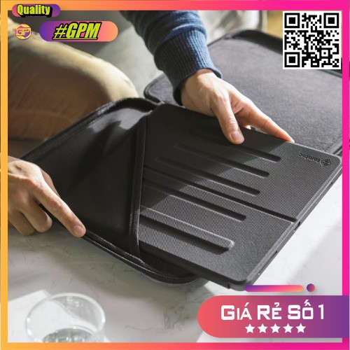 TÚI CHỐNG SỐC IPAD PRO 11-12.9INCH TOMTOC PORTFOLIO HOLDER HARDSHELL A06
