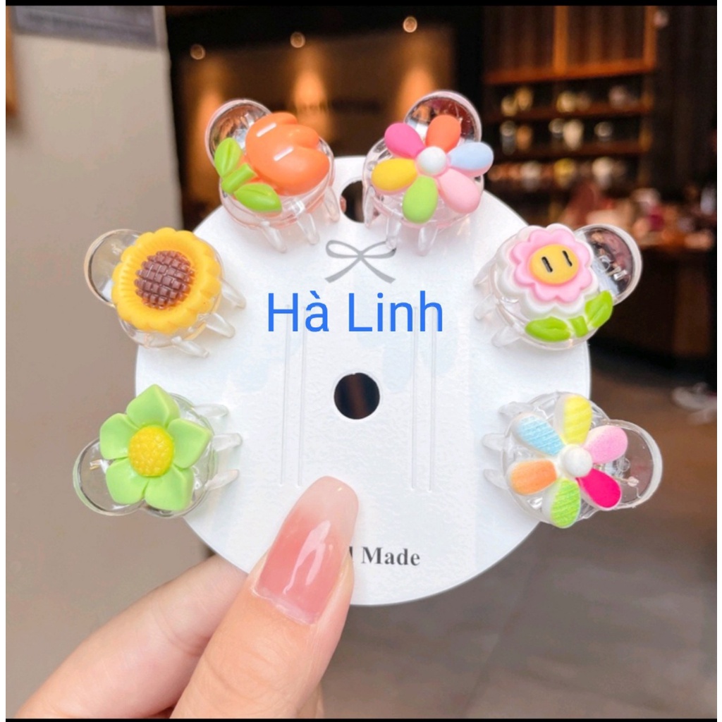 1 Kẹp tóc mái  hoạt hình dễ thương hình cute cho bé gái