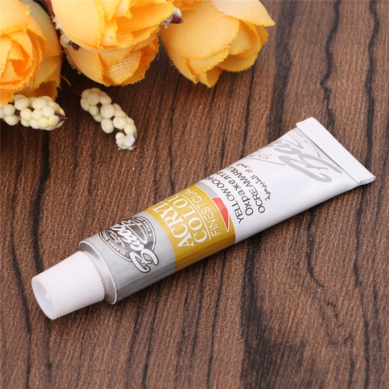 Set 12 lọ màu nước vẽ nhỏ gọn chuyên nghiệp dung tích 6ml