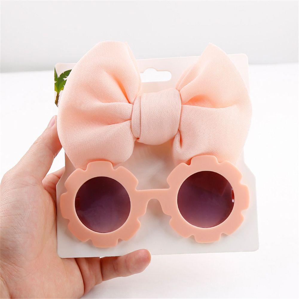 Bộ Kính Mát Đính Nơ Phong Cách Bohemia Dành Cho Bé