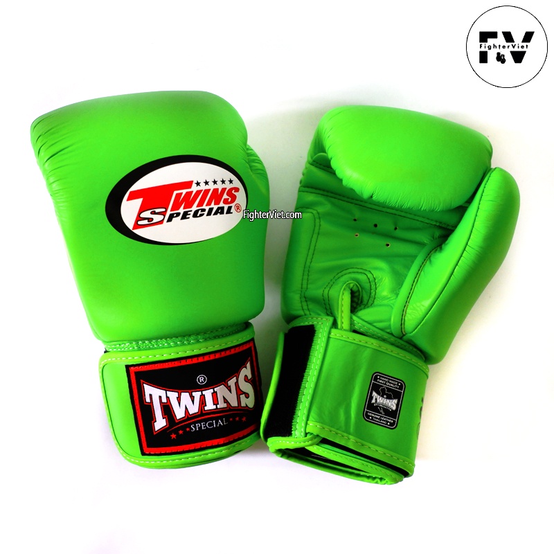 Găng Tay Twins BGVL3 Velcro Gloves – Xanh Lá cây