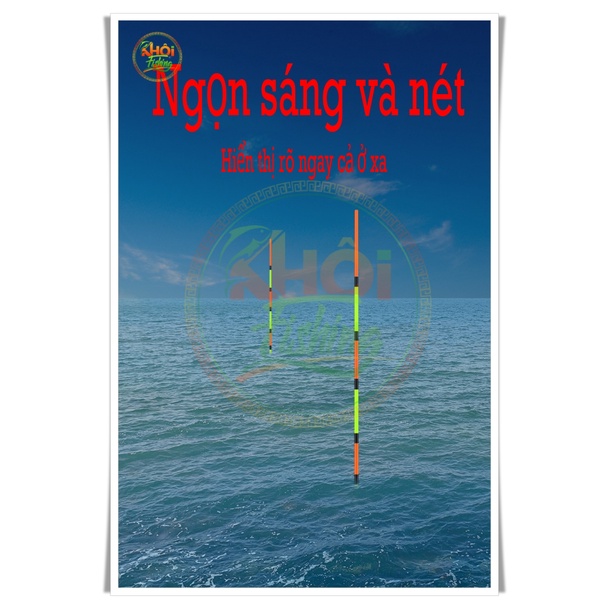 Phao cỏ câu đài, phao cỏ chuyên cá rô phi, cá giếc Lãng Thị- Khôi Fishing
