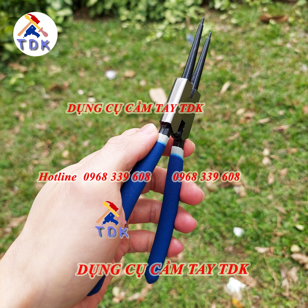 Kìm mở phe ngoài mũi thẳng 7&quot;/175mm B0022-07 chính hãng CMART