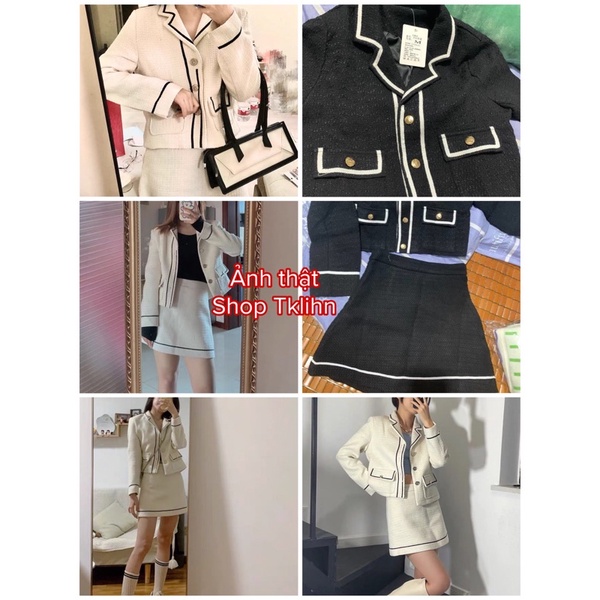 TKLIHN Set váy VEST dạ sang chảnh ulzzang HOT FASHIONITA 2021 KÈM 2 ẢNH THẬT