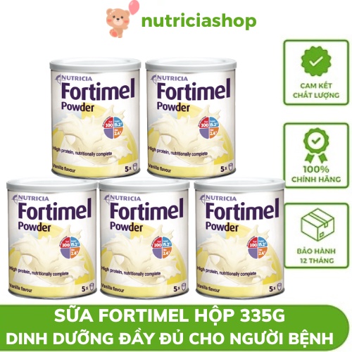 Sỉ 1 thùng [12 hộp] Sữa bột Fortimel cho người bệnh ung thư, bệnh nhân sau phẫu thuật, người suy dinh dưỡng