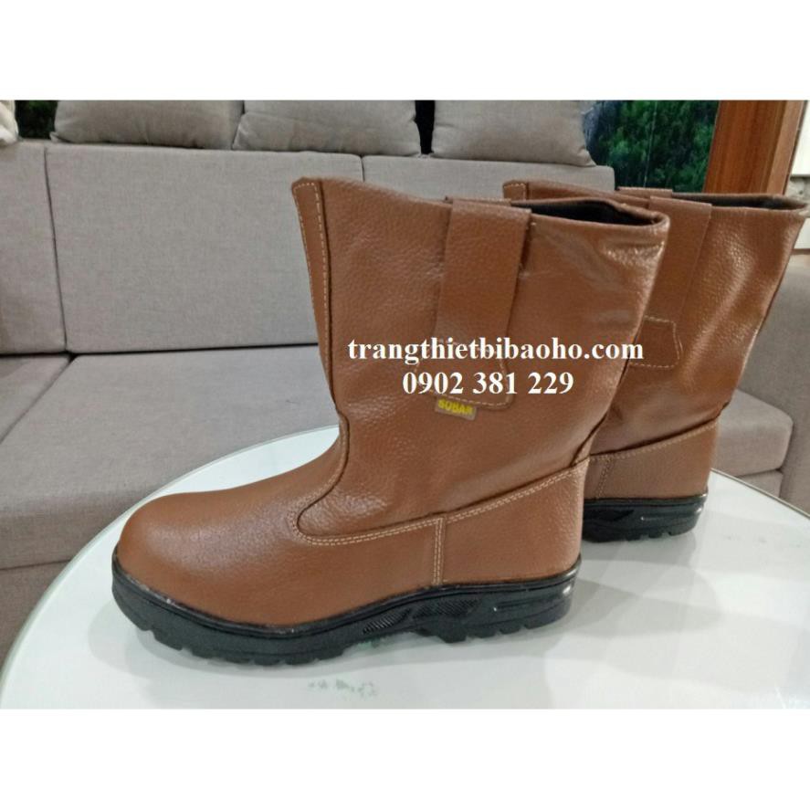 Ủng bảo hộ da bò chống đâm xuyên, chống cháy SOBAR VP2005