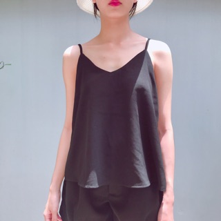 ÁO HAI DÂY CỔ TIM ( nhiều màu )