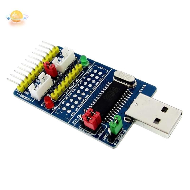 CH341A Serial Port Parallel Port Converter USB to I2C IIC SPI ISP UART