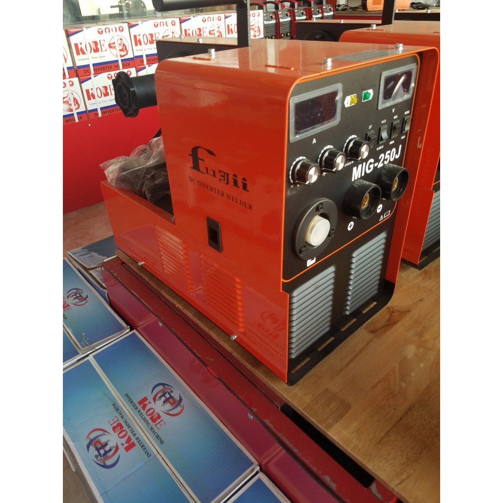 MÁY HÀN MIG ĐẦU LIỀN 250J FUJI-HÀN CÔNG TRÌNH CHUYÊN ĐÓNG TÀU-DÙNG TỪ 0,8 ĐẾN 1MM