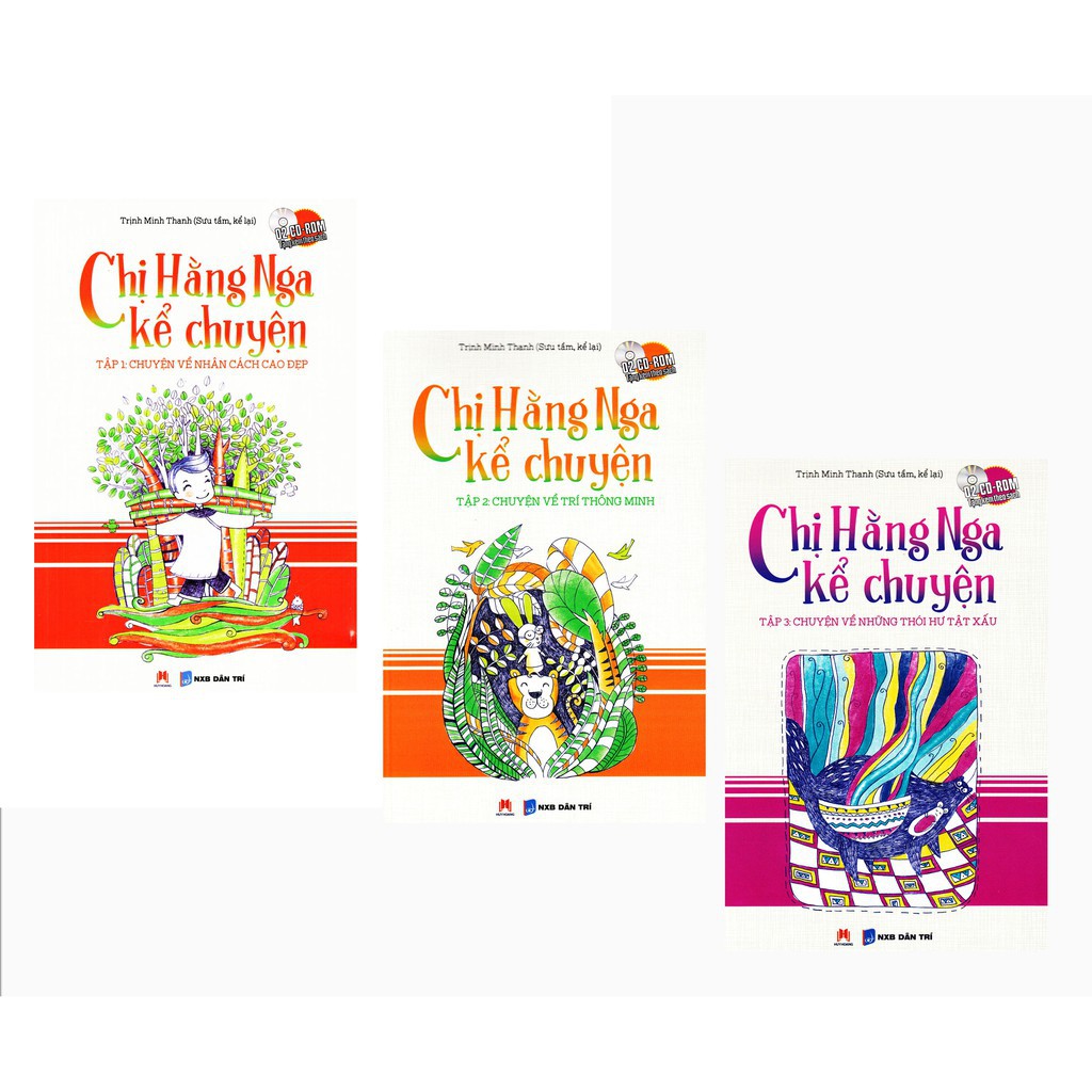 Sách Chị Hằng Nga kể chuyện (3 Tập) Gigabook