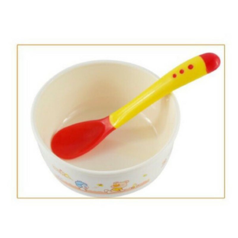 Thìa ăn dặm báo nóng trên 35 độ an toàn cho bé
