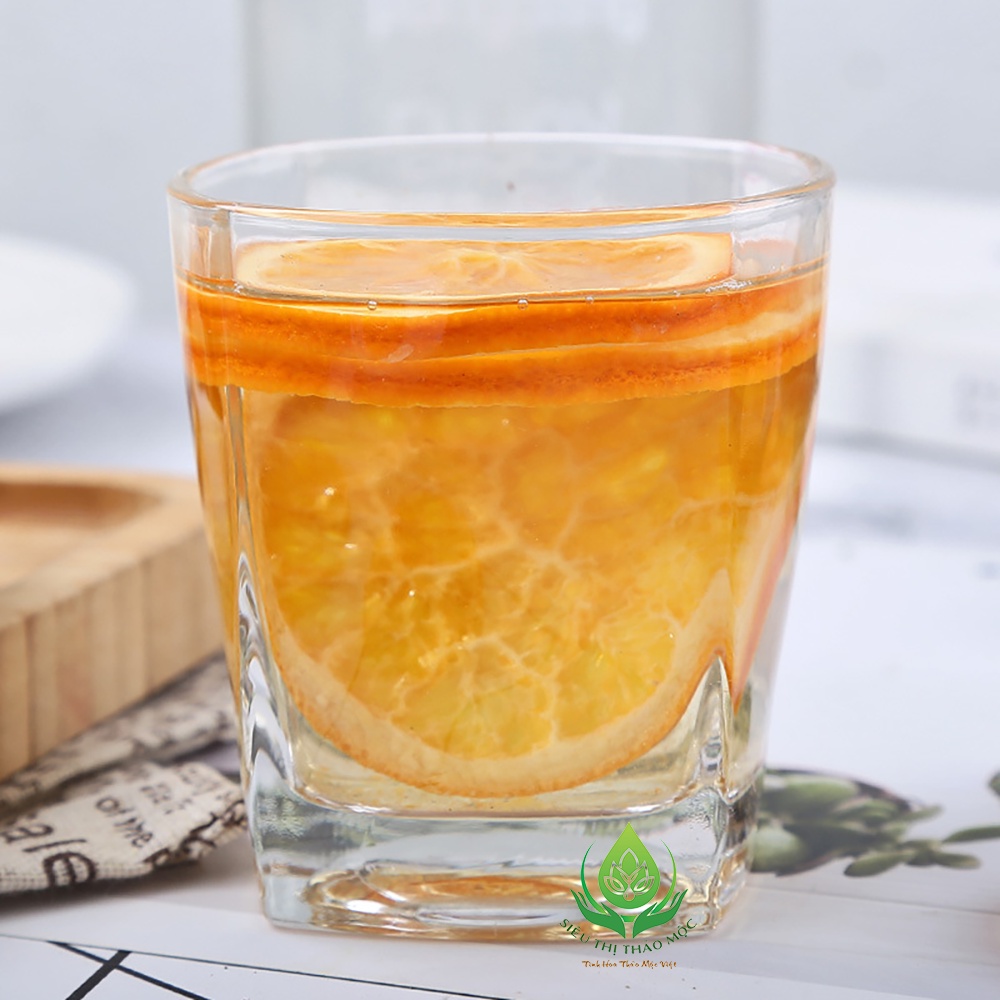 ✅ Cam Thái Lát Sấy Khô 100gr Trà Cam Vàng Khô Tự Nhiên Thơm Ngon Trà Detox Hoa Quả